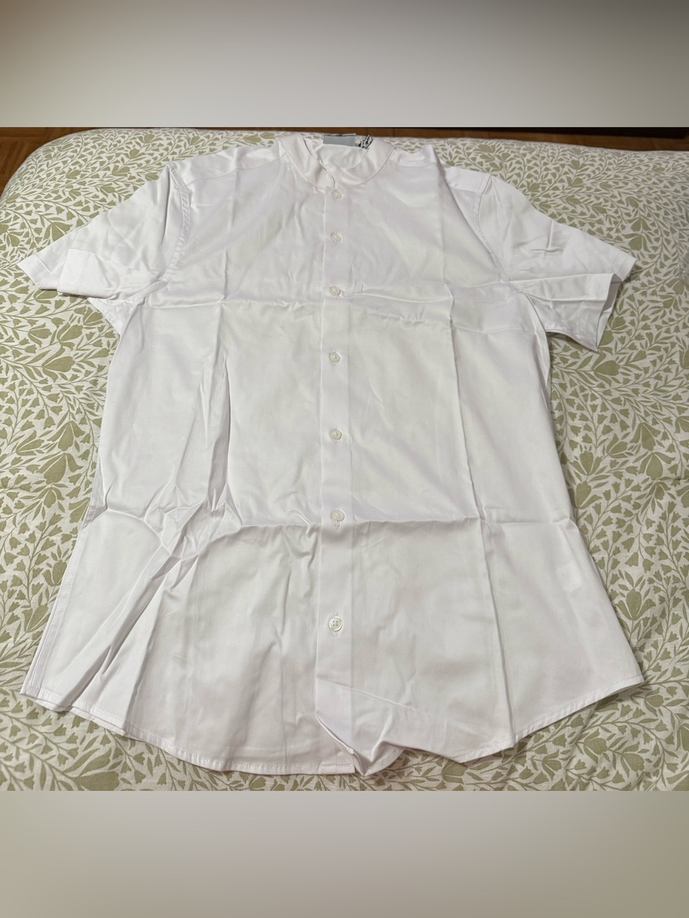 ASOS White Short-Sleeve Button-Up Shirt